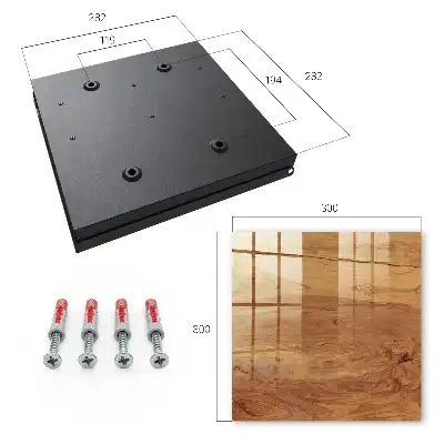Houtstructuur met expressieve nerf