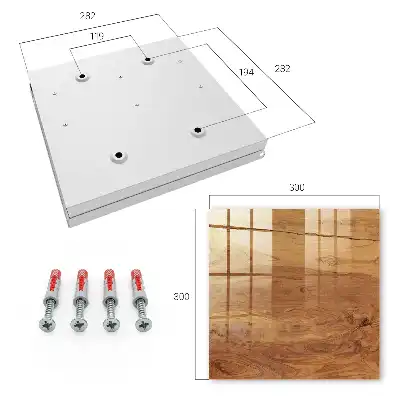 Houtstructuur met expressieve nerf
