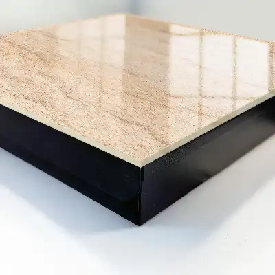 Wanddecoratie met steenstructuur voor een natuurlijke sfeer