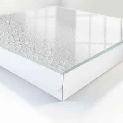 Leren textuur met een subtiel patroon