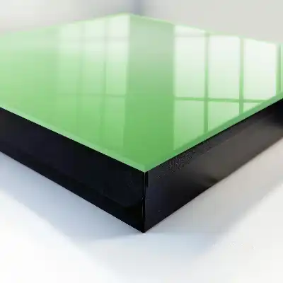 Groene harmonie kalmerende compositie