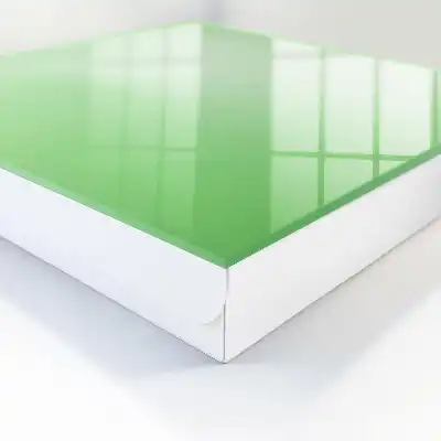 Groene harmonie kalmerende compositie