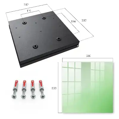 Groene harmonie kalmerende compositie