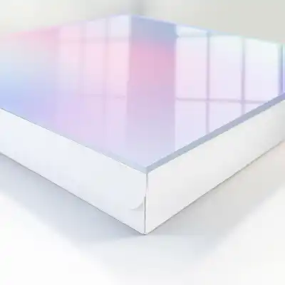 Pastel harmonie van kleurovergangen
