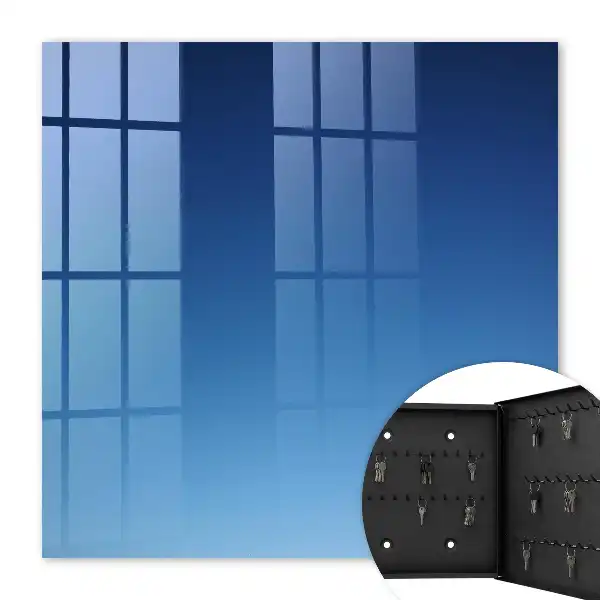 Rustgevend uitzicht op een blauwe omgeving