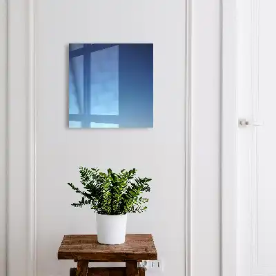 Rustgevend uitzicht op een blauwe omgeving