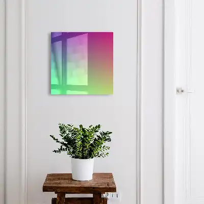 Kleurrijk verloop met effen kleuren
