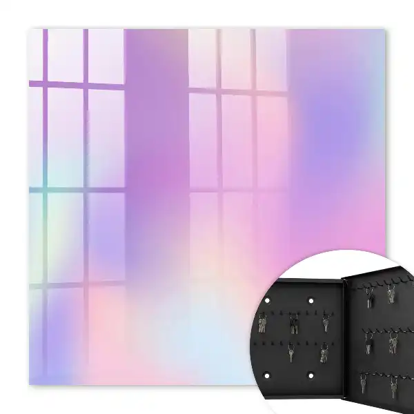 Pastelkleurige golf in harmonieuze kleuren