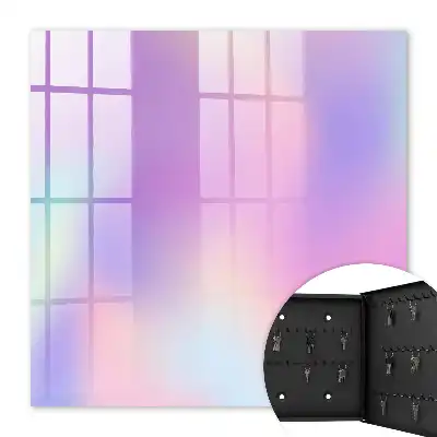 Pastelkleurige golf in harmonieuze kleuren