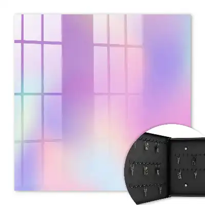 Pastelkleurige golf in harmonieuze kleuren