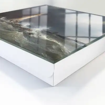 Stormachtig zeegezicht