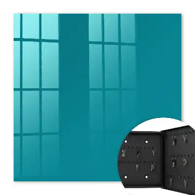 Koele turquoise tint met een kalme uitstraling