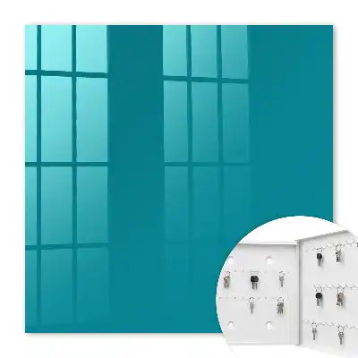 Koele turquoise tint met een kalme uitstraling
