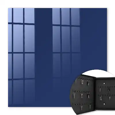 Levendige marineblauwe minimalistische stijl