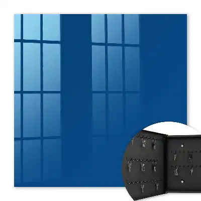 Donkerblauwe moderne interieurdecoratie