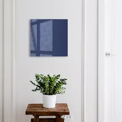 Donkerblauwe moderne interieurdecoratie