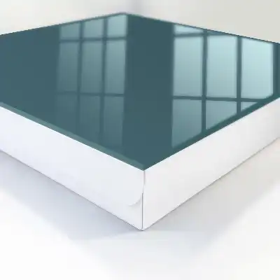 Gedempte turquoise kleur in moderne elegante stijl