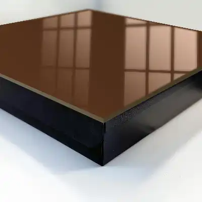 Kastanjebruine harmonie eenvoud