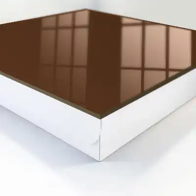 Kastanjebruine harmonie eenvoud