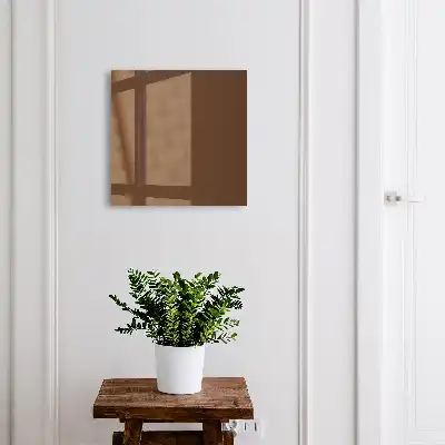 Kastanjebruine harmonie eenvoud