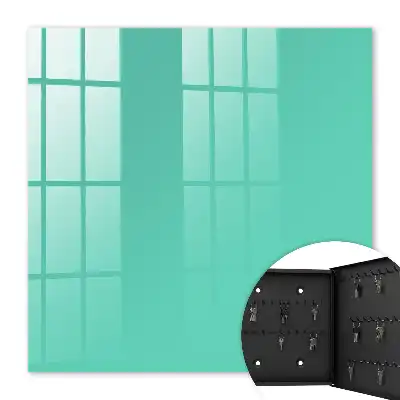 Minimalistisch design in mintgroen