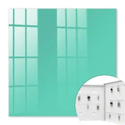 Minimalistisch design in mintgroen