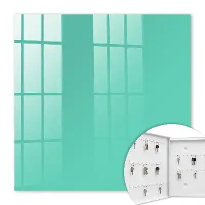 Minimalistisch design in mintgroen