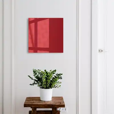Minimalistische stijl in bordeauxrood