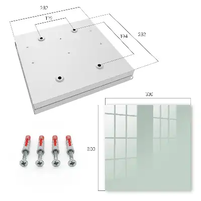 Minimalistisch design in licht mintgroen