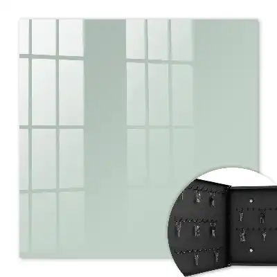 Minimalistisch design in licht mintgroen