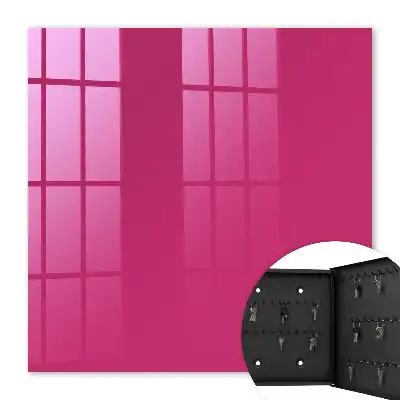 Minimalistische fuchsia-roze decoratie