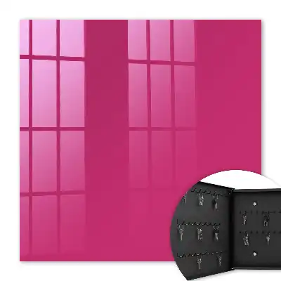 Minimalistische fuchsia-roze decoratie