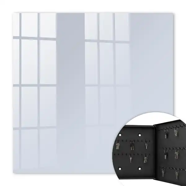 Minimalistisch design in grijsblauw