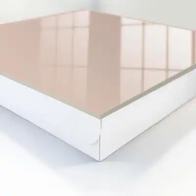 Minimalistische harmonie in beige en roze