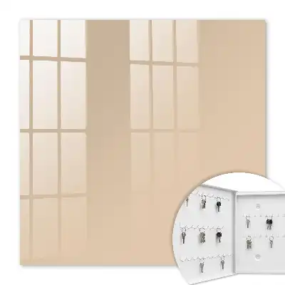 Beige en oranje decoratie in rustige elegantie
