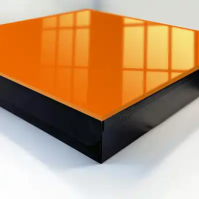 Sterke oranje warmte-energie