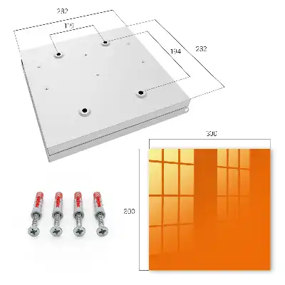 Sterke oranje warmte-energie