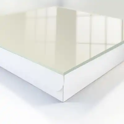 Crèmekleurige decoratiesteen