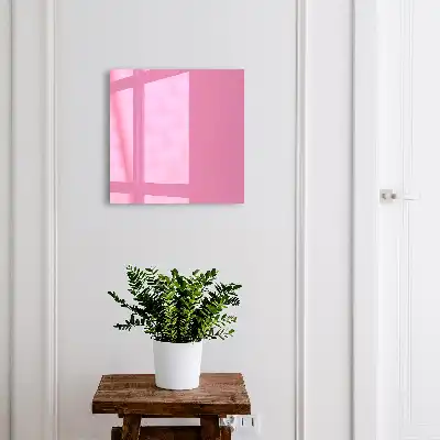 Koel roze kleur zonder versieringen