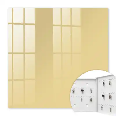 Rustige compositie in beige en geel