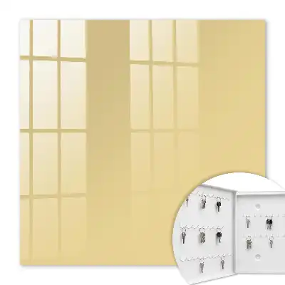 Rustige compositie in beige en geel