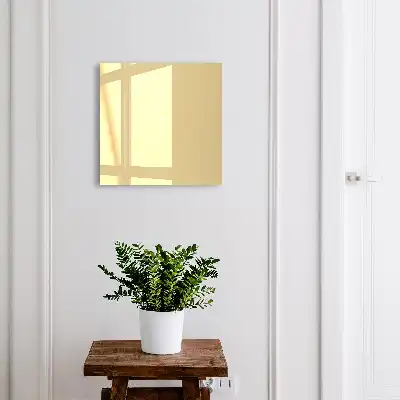 Rustige compositie in beige en geel