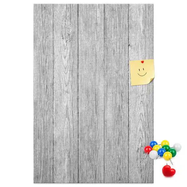 Prikbord van kurk Onbewerkte houten planken