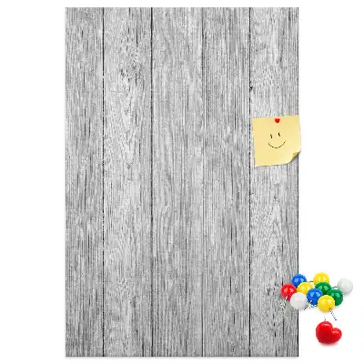 Prikbord van kurk Onbewerkte houten planken