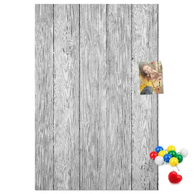 Prikbord van kurk Onbewerkte houten planken