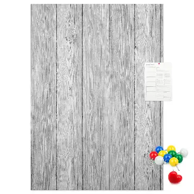 Prikbord van kurk Onbewerkte houten planken