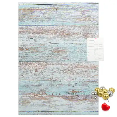 Prikbord Lichte pastelkleurige panelen
