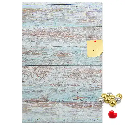 Prikbord Lichte pastelkleurige panelen