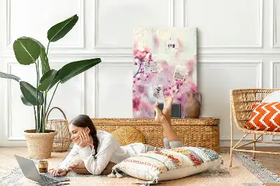 Prikbord Lentebloemen