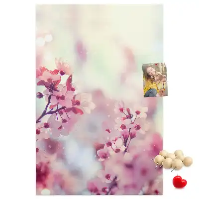Prikbord Lentebloemen